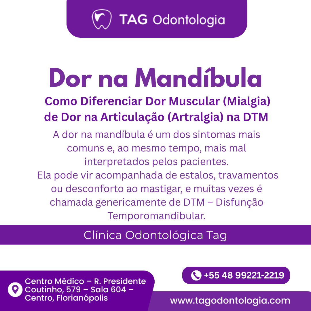 Dor na Mandíbula